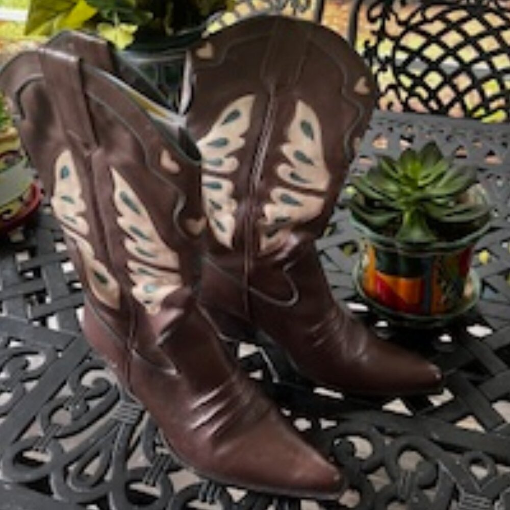 Nine West western boots